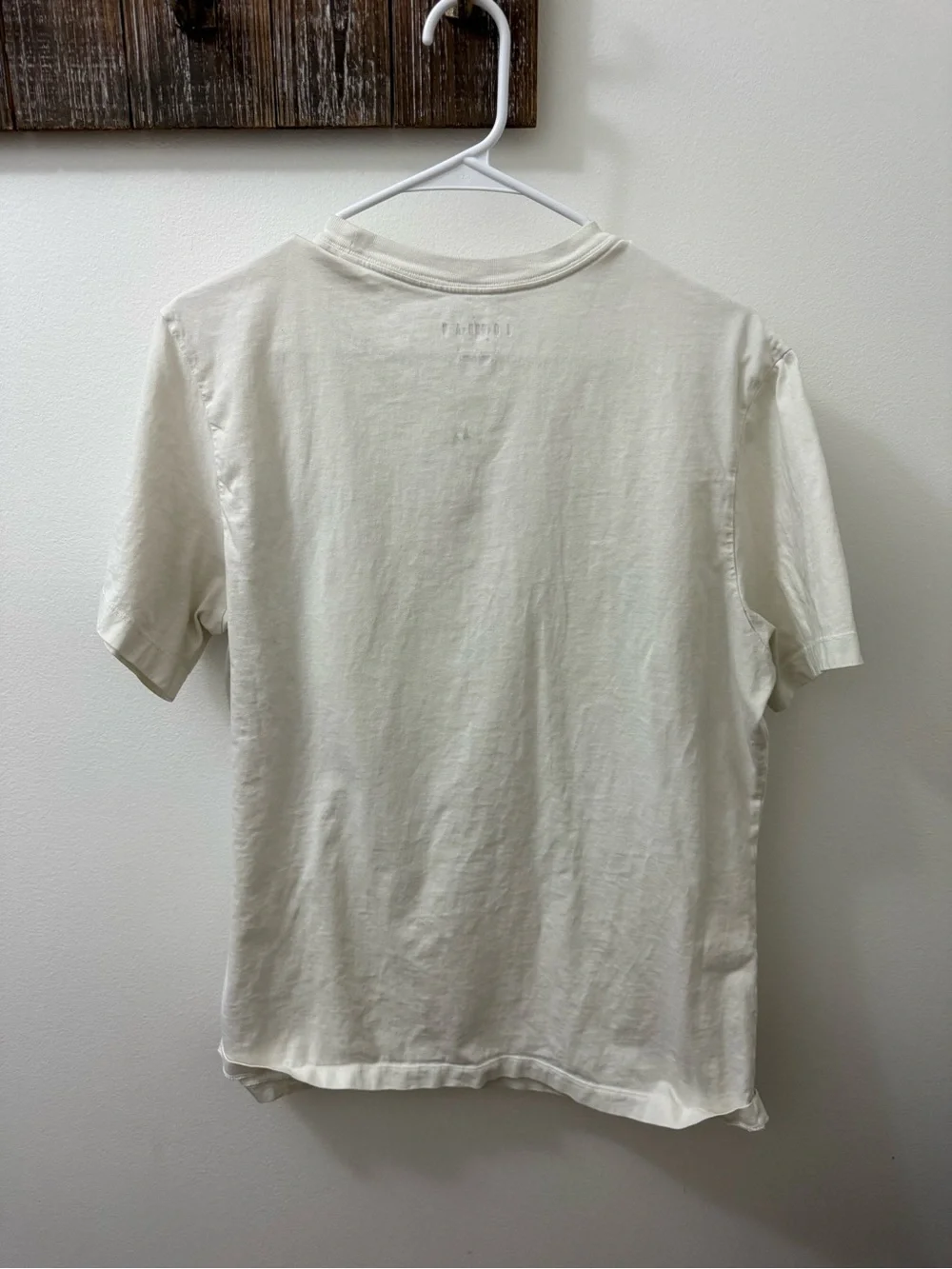 Jordan Tee with Red Jumpman and Gray Lettering